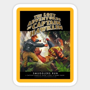 The Lost Adventuresof Captain Hawklin: Smugglers Run Sticker